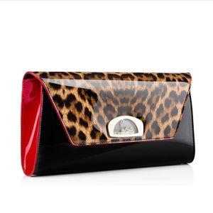 Christian Louboutin Vero Dodat Patent Clutch